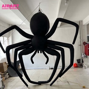 Gigante evento de Halloween decoración techo negro inflable Halloween araña escorpión - Product Image 5