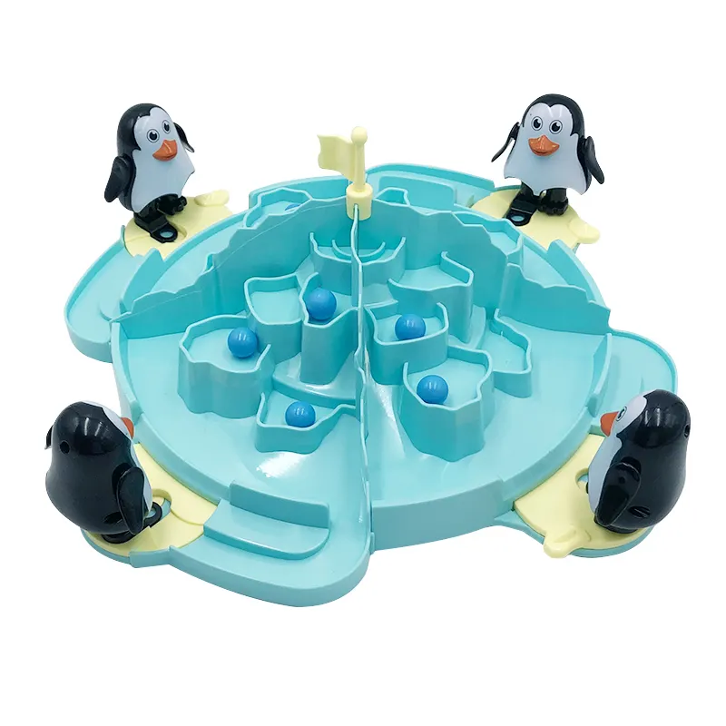 Baby toys Indoor And Outdoor Plastic Iceberg Penguin toys Board Game Family Multiplayer Finger Action Set Skill Toys For Kids