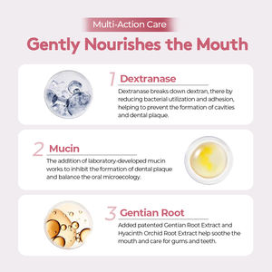 Prodotto Professionale per la Cura Dentale, Siero Naturale per Rimuovere l'Alito Cattivo e Sbiancare i Denti, Essenza Orale con Fragranza di Sabbia Ghiacciata - Product Image 3
