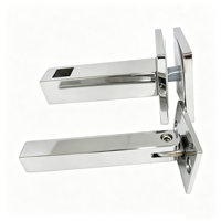 Support de main courante en acier inoxydable poli miroir pour clôture en verre Condibe