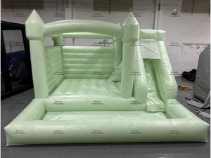 Château gonflable de luxe pour enfants avec <span class=keywords><strong>piscine</strong></span> et toboggan pour <span class=keywords><strong>jardin</strong></span>, événements et <span class=keywords><strong>location</strong></span> - Product Image 2