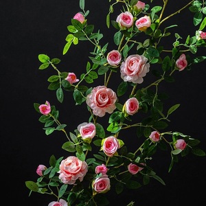 Ornement mural en cascade de fleurs artificielles en soie, résistant aux UV, pour paysagistes, décoration de Pâques, maison et jardin - Product Image 4
