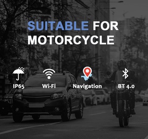 5 inch Android 6.0 không thấm nước Xe máy GPS Navigator với màn hình cảm ứng xem ảnh đài phát thanh thế giới rộng bản đồ - Product Image 5