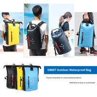 Sac de rafting en PVC pour l'extérieur, en stock, multifonctionnel, imperméable, unisexe, sac à dos imperméable pour l'extérieur, fermeture à boucle à enroulement