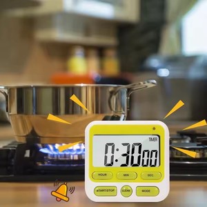 Multifunctional Magnetic <strong>Digital</strong> <strong>Display</strong> Sleep Stopwatch <strong>Countdown</strong> <strong>Timer</strong> Alarm Reminder Home Kitchen Cooking <strong>Timer</strong> Plastic - Product Image 4