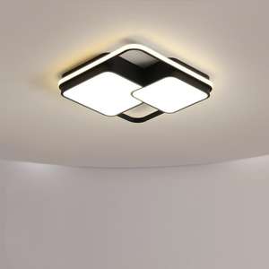 Plafonnier Led d'appartement ultra-mince AC85-265V carré couloir chambre à coucher salon plafonnier moderne pour l'<span class=keywords><strong>immobilier</strong></span> - Product Image 3