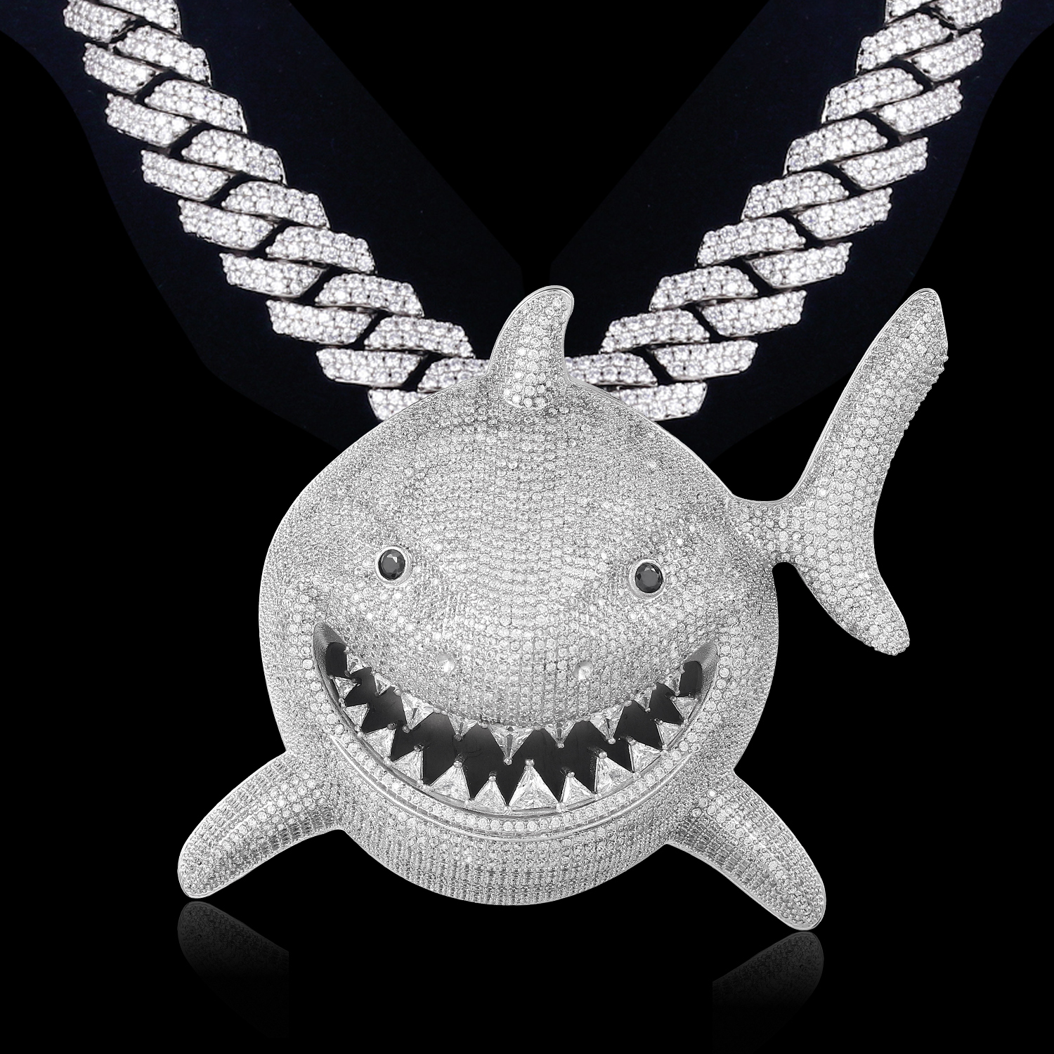 Ciondolo GOAT ghiacciato: medaglione in argento sterling 925 con zirconi cubici - Italia Ciondolo GOAT ghiacciato: medaglione in argento sterling 925 con zirconi cubici - Italia