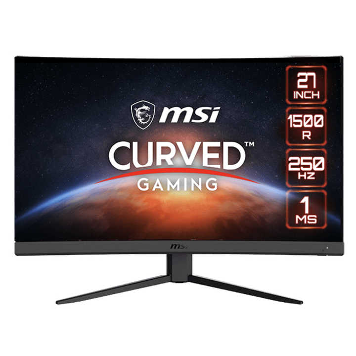 MSI 27インチG27C4Xカーブドゲーミングモニター、1500R 255Hz 1ms 