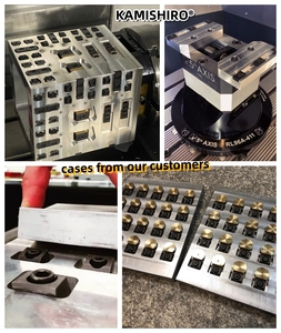 Tornillo de Banco de precisión kamishiro, tornillo de Banco de fresado CNC, abrazadera Pitbull, abrazaderas de mordida de mitee M6, borde de cuchillo, calidad superior para máquina cnc, 3 ejes, 4 ejes - Product Image 6