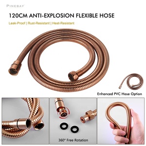PINEBAY Eco-friendly Magnetic ABS Shattaf Rose Gold Toilet <strong>Bidet</strong> Set Bathroom Douche Durable Handheld <strong>Bidet</strong> Sprayer - Product Image 3