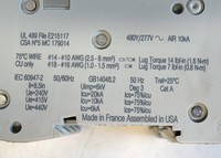 MGN61329 Multi9 C60 3P8A Circuit Breaker 480V for PLC