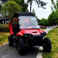 Véhicule utilitaire électrique agricole pour adultes, 4 roues motrices, 2 roues motrices avec blocage de différentiel, 50-75 km/h, kart tout-terrain, buggy de plage, pour sites touristiques