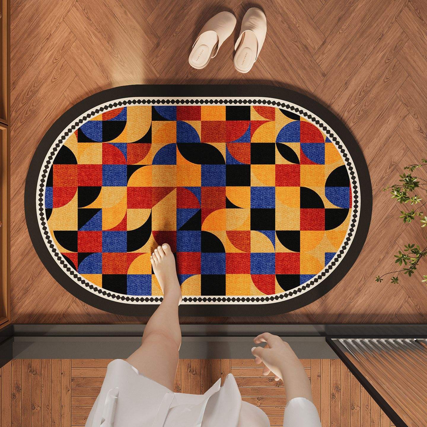 Ombres d'automne - Ovale