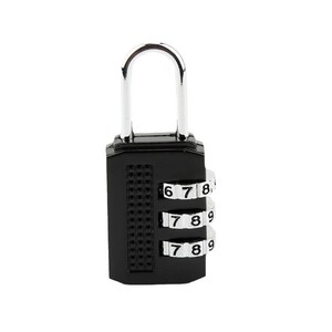 Combination Lock Zinc Alloy <b>Padlock</b> 55mm Resettable For Dormitory Cabinet Bag Backpack Travel Lock HB01 - Product Image 3