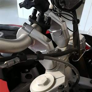 Elevador de Manillar para Motocicleta, Abrazadera de Montaje de Manillar, Adaptador de Aleación de Aluminio para <span class=keywords><strong>BMW</strong></span> F800GS F800R <span class=keywords><strong>F800GT</strong></span> - Product Image 5