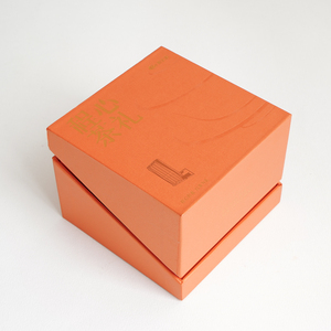 Eco Friendly Biodegradable Custom <b>Square</b> Flip Top Rigid Gift Box Recyclable Four-Color Printing Custom Logo Size Contact Us - Product Image 1