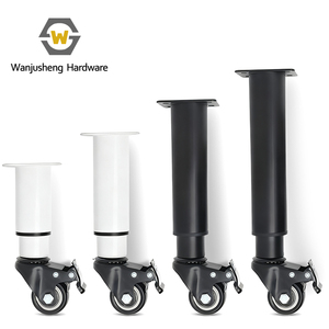 Gambe per Divano in Metallo Telescopiche e <span class=keywords><strong>Mobili</strong></span> con Ruote, Piedini <span class=keywords><strong>Regolabili</strong></span> per <span class=keywords><strong>Mobili</strong></span>, Accessori Hardware per Tavolini da Caffè e Armadi - Product Image 1