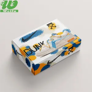 Uxury-caja de cartón corrugado para zapatos, embalaje para calzado deportivo