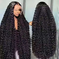 Perruques de cheveux humains bouclés naturels bruts birmans, perruque frontale en dentelle HD 13x6, densité 250, dentelle transparente, perruque frontale bouclée birmane