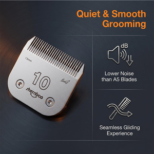 Cuchilla de Cerámica Desmontable Shernbao Serie C8 D para Cortapelos de <span class=keywords><strong>Perros</strong></span>, Compatible con Shernbao PGC-818 PGC-880 <span class=keywords><strong>CAC</strong></span>-878, Repuesto - Product Image 2