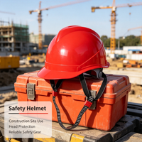 Casque de sécurité électrique Langshuo pour sous-station, en ABS, type V, pour travaux de maintenance des réseaux électriques, protection de la tête ventilée et réglable