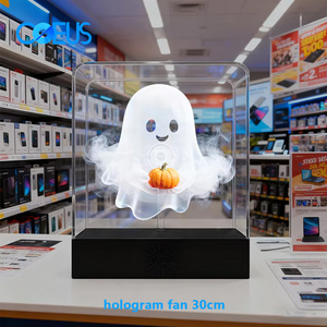 Proyector de Pantalla LED Holográfica 3D COEUS, Ventilador de Hologramas, Equipo de Publicidad Interior para Educación, Tratamientos Médicos, OEM Médico - Product Image 1