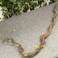 Grandes lianes artificielles en forme de cerisier, plante décorative en rotin, tronc de liane, fleur artificielle, liane séchée