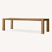Table et chaise de salle à manger d'hôtel cinq étoiles de luxe Table et chaise de restaurant moderne Ensemble de meubles de salle à manger pour villa Ensemble de salle à manger pour restaurant