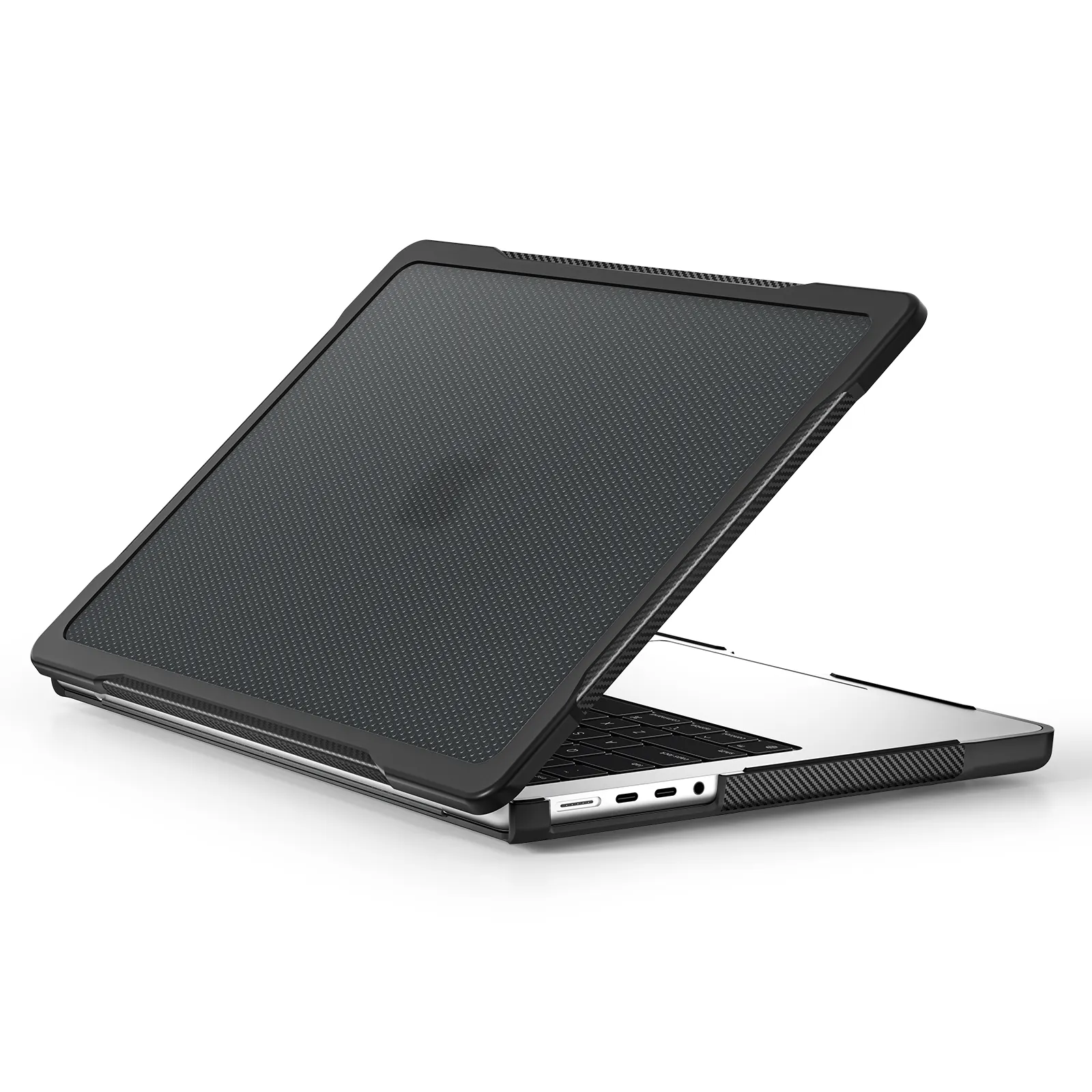 Combinaison pour Macbook Pro 14 New 6D Anti Drop Business style Tablet case Antichoc Robuste Nouveau Design MacBook Pro 14 2021/2023
