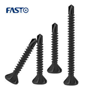 Vít Tự Khoan Đầu Dẹt Chất Lượng Cao Bằng Thép Cacbon Có Cánh - Product Image 3