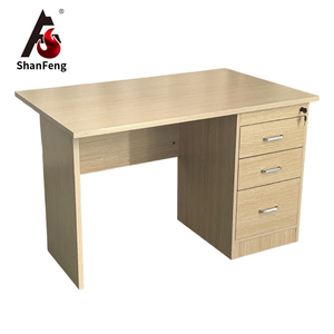 Phong cách đơn giản hiện đại quản lý điều hành nghiên cứu Bàn Máy Tính Bền mới ván ép (E1) Bàn văn phòng cho Nhà Giá thấp - Product Image 1