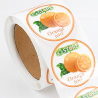 Etiquetas Personalizadas Impermeables para Envases de Bebidas, Adhesivos de Vinilo Autoadhesivos para Botellas de Alimentos y Bebidas