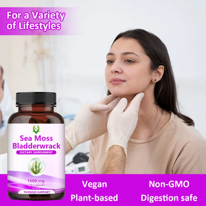 OEM ODM Natural Sea Moss with Bladderwrack Support Overall Body Healthy Thyroid Support and Boost Energy Levels - Product Image 5