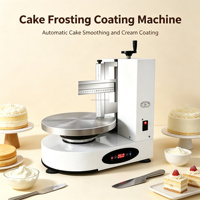 Machine automatique pour étaler la crème et décorer les gâteaux d'anniversaire, pour le polissage