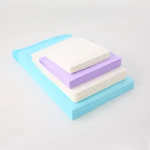 Siêu Hấp Thụ 5ply Bệnh Viện Không Thấm Nước Disposable Tackable Underpads 60*90 Không Kiểm Soát Bed Pads