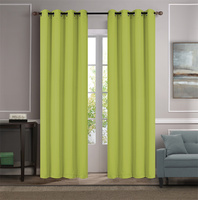 100% panne Thermique Isolé Chambre Assombrissement Panneaux De Rideau Fenêtre Rideau Blackout avec 8 Oeillets pour Salon