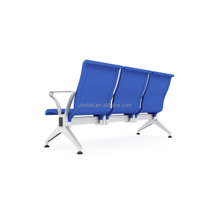 Chaises d'attente d'hôpital modernes personnalisées de haute qualité, 1 à 5 places, en PU et alliage d'aluminium, garantie 5 ans pour les cliniques, les dentistes et les professionnels de la santé - Product Image 6