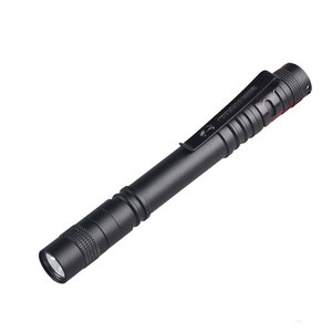 <strong>Flashlight</strong> LED High Power High Lumens 3w XPE White Led Pen Light 2*AAA Batteries Mini <strong>Flashlight</strong>/