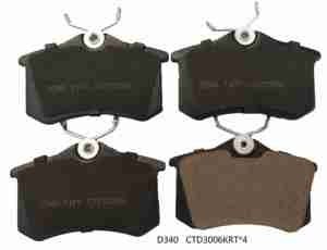 D340 OEM ODM 1J0 698 451 M Plaquettes de frein à disque en céramique de haute qualité pour <span class=keywords><strong>Audi</strong></span> Low Noise Fast Factory Shipping Real Price - Product Image 6