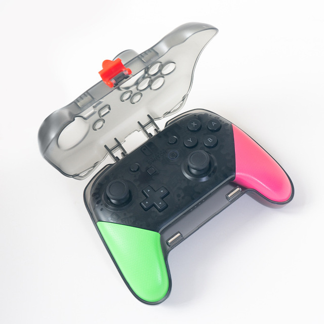 With Charging Port Controller Protective Cover Transparent Case for Nintendo Switch Pro /PS5/PS4/XBOXController Handle Shell