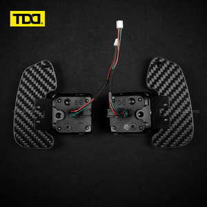 แป้นเปลี่ยนเกียร์คาร์บอนไฟเบอร์แม่เหล็ก TDD สำหรับ Audi B9 A1 A3 A5 A8 Q2 Q3 Q4 Q5 Q7 Q8 S1 S2 S3 S4 S5 SQ5 RS3 RS4 RS5 RSQ5 - Product Image 2