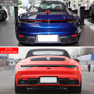 Nuevo Kit de Carrocería Universal para Modificación de Coche 911 (2019-2025) con Luces Traseras Negras 992, Señal de Giro y Reversa, Compatible con 1 - Product Image 2