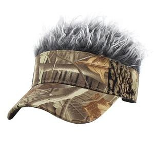 Người Đàn Ông Mới Của Flair Spiked Tóc Visor Mặt Trời Vui Golf Mũ Đầy Màu Sắc Tóc Giả Đỉnh Có Thể Điều Chỉnh Bóng Chày Mũ - Product Image 5