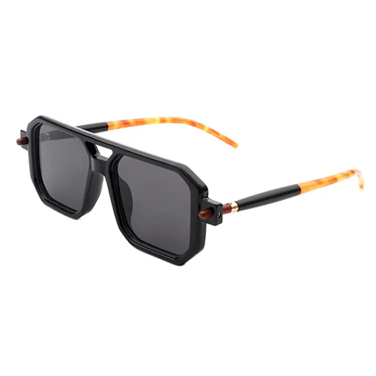 2023 New arrivals double beam toad style retro fashion sunglasses men's and women's glasses HS2065