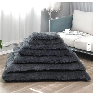 แผ่นรองนอนสัตว์เลี้ยง แผ่นรองนอนสุนัข ผ้าพลัฌ อุ่นสบายสำหรับฤดูหนาว เบาะนอนสัตว์เลี้ยง เตียงสุนัข ที่นอนแมว ผ้าคลุมสัตว์เลี้ยง รังสัตว์เลี้ยง - Product Image 5