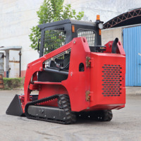 Skidsteer forestale da 75 CV da 100 CV pista di sterzata cingolata Epa cingolata con trinciatrice forestale