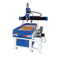 Passe-temps Mini bureau moulin 6040 3 axes petit CNC routeur Mini bureau CNC Machine pour le travail du bois PCB Machine de découpe