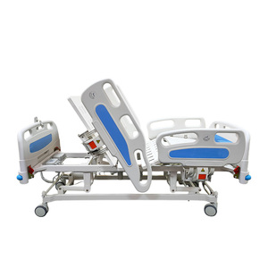 Cama de Hospital Eléctrica Multifuncional ICEN IN-D501 con 4 Motores, Manual, para Pacientes de UCI, Equipo Médico Hospitalario - Product Image 3