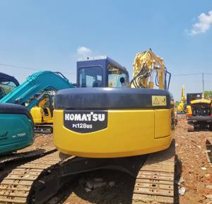 Excavadora Usada Komatsu PC128US-2, Miniexcavadora de Orugas con Motor Eficiente, Excavadora Económica - Product Image 3