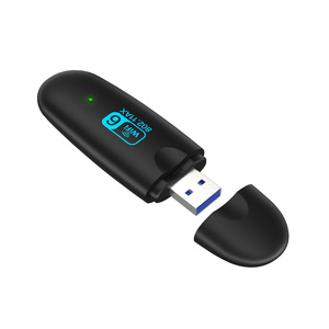 <span class=keywords><strong>USB</strong></span> 2.0 Không Dây 1300Mbps Dài Phạm Vi 802.11ax Rtl8832au Bộ Chuyển Đổi Máy Chủ In Mạng Nội Bộ Thẻ Cổ Phiếu Có Sẵn - Product Image 3